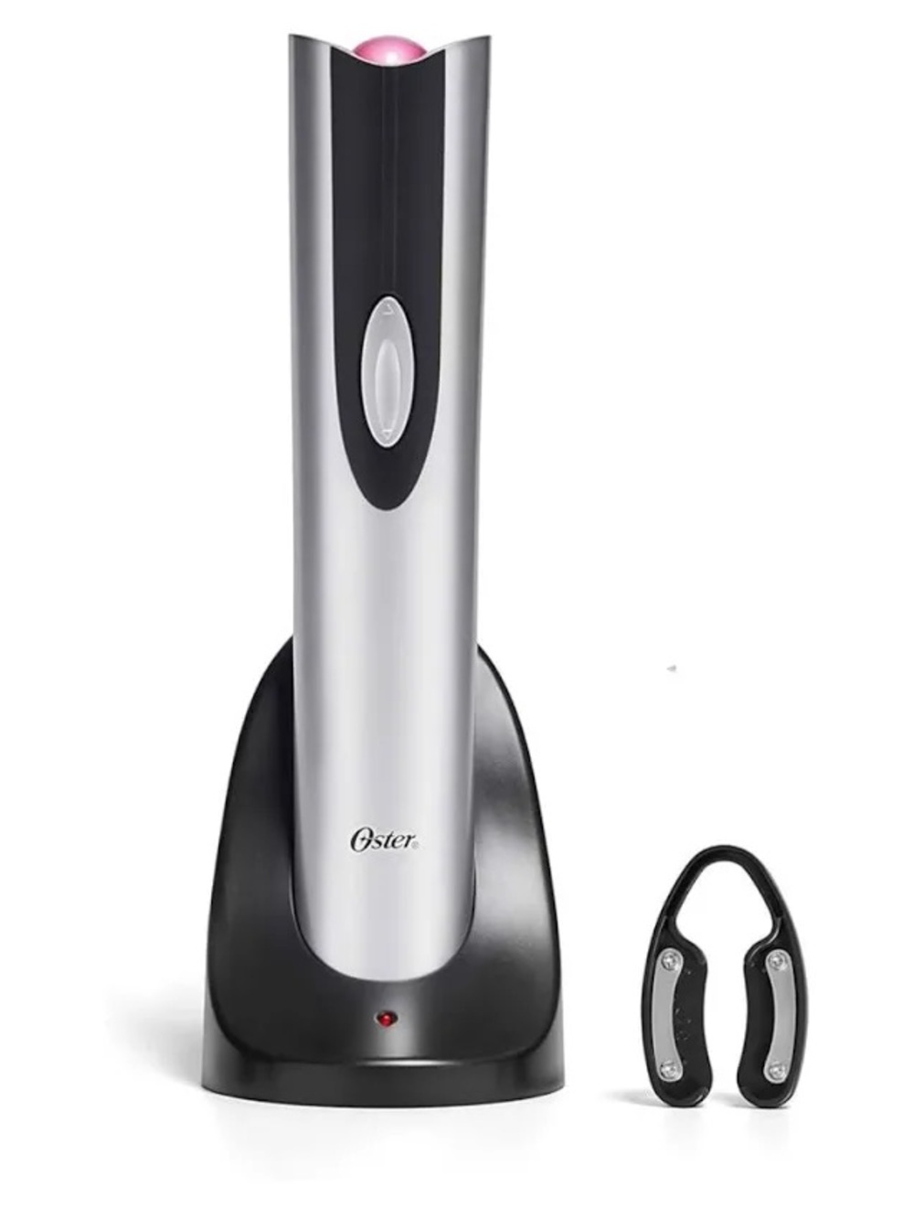 Oster Silver & Black Electric Wine Bottle Opener